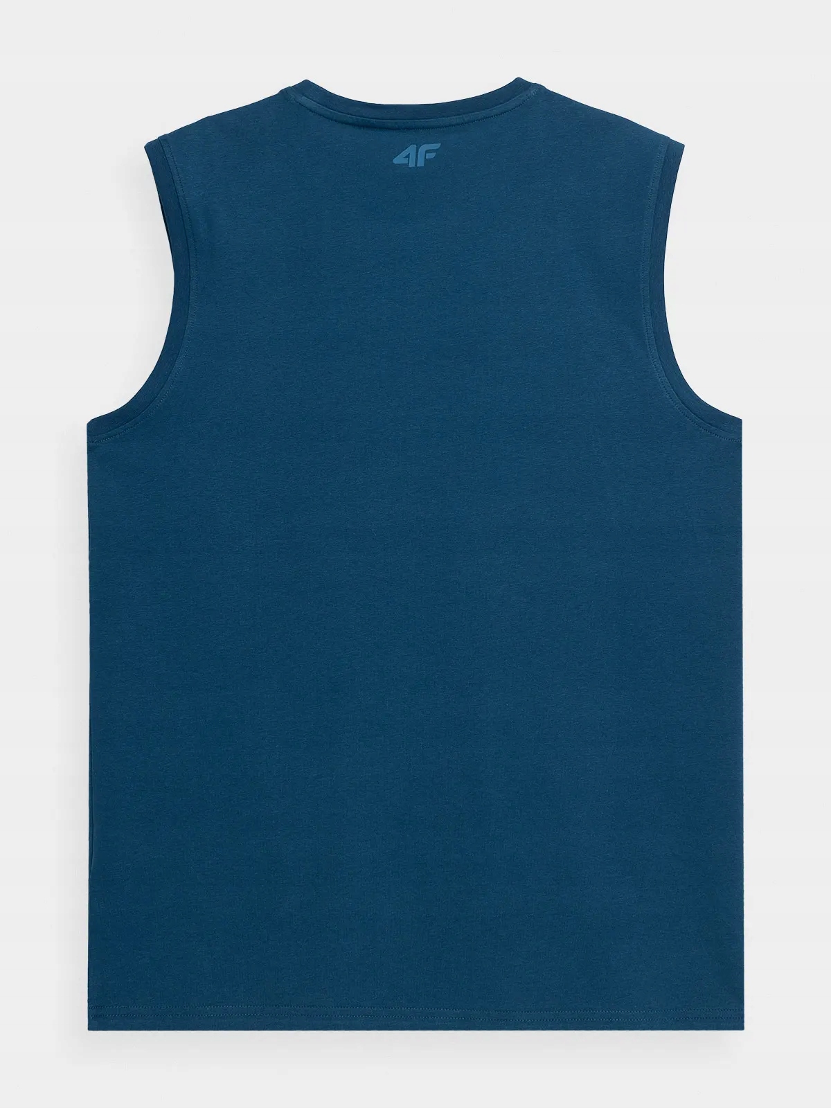 4F Koszulka Bawełniana Bez Rękawów Regular TSLEM016 > XXXL Model TSLEM016