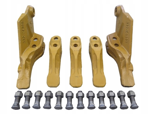 332/C4388/SET80 - Набор зубьев акулы ложки 80, 90СМ JCB 3CX 4CX