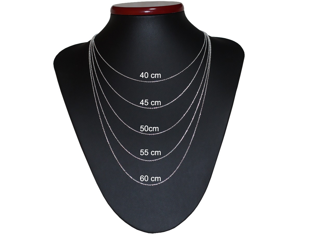 ŁAŃCUSZEK SREBRNY 925 ANKIER 030 - DŁUGOŚĆ 50cm Kod producenta Polska