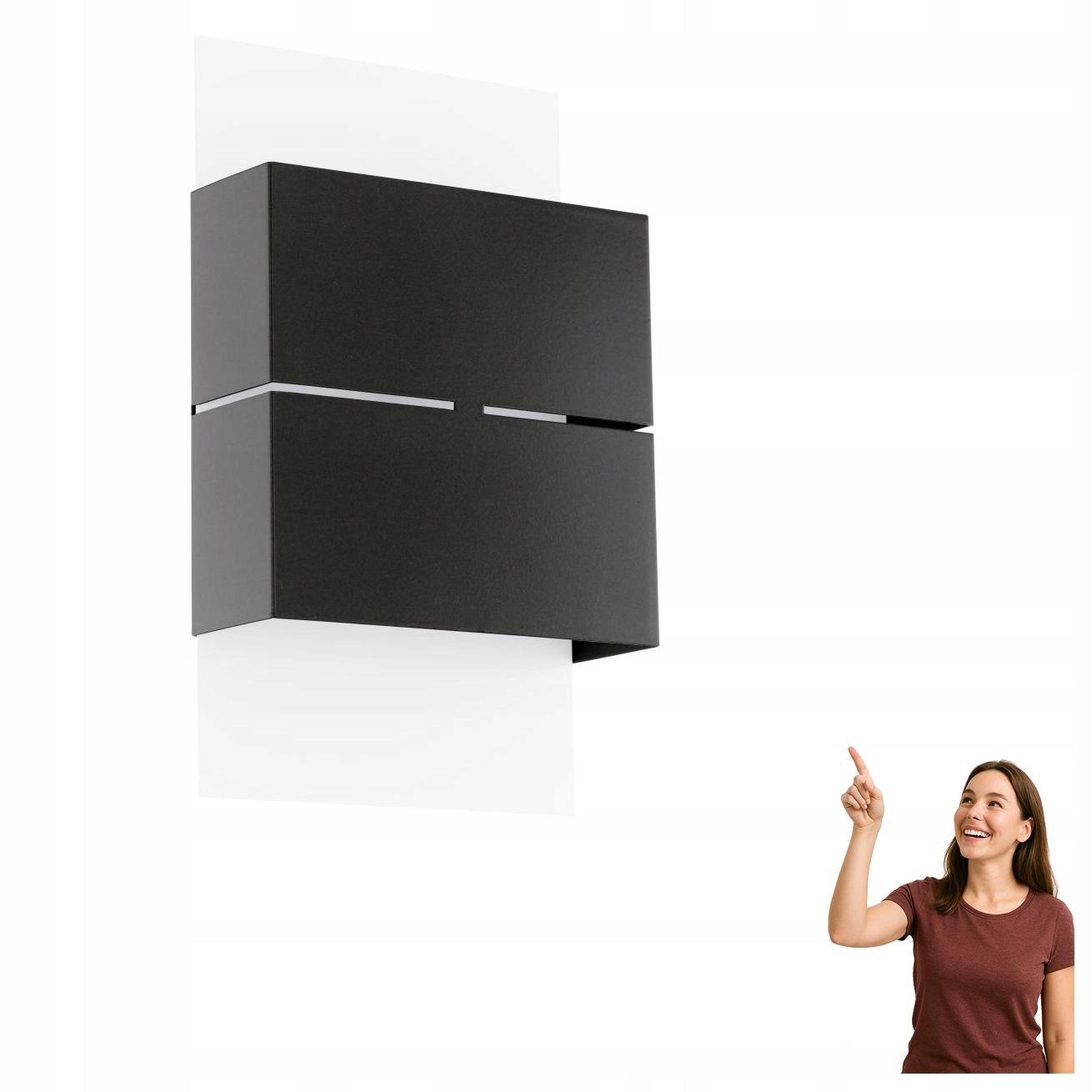 Nástenná Led lampa 2x2,5W Kibea 93254 Eglo