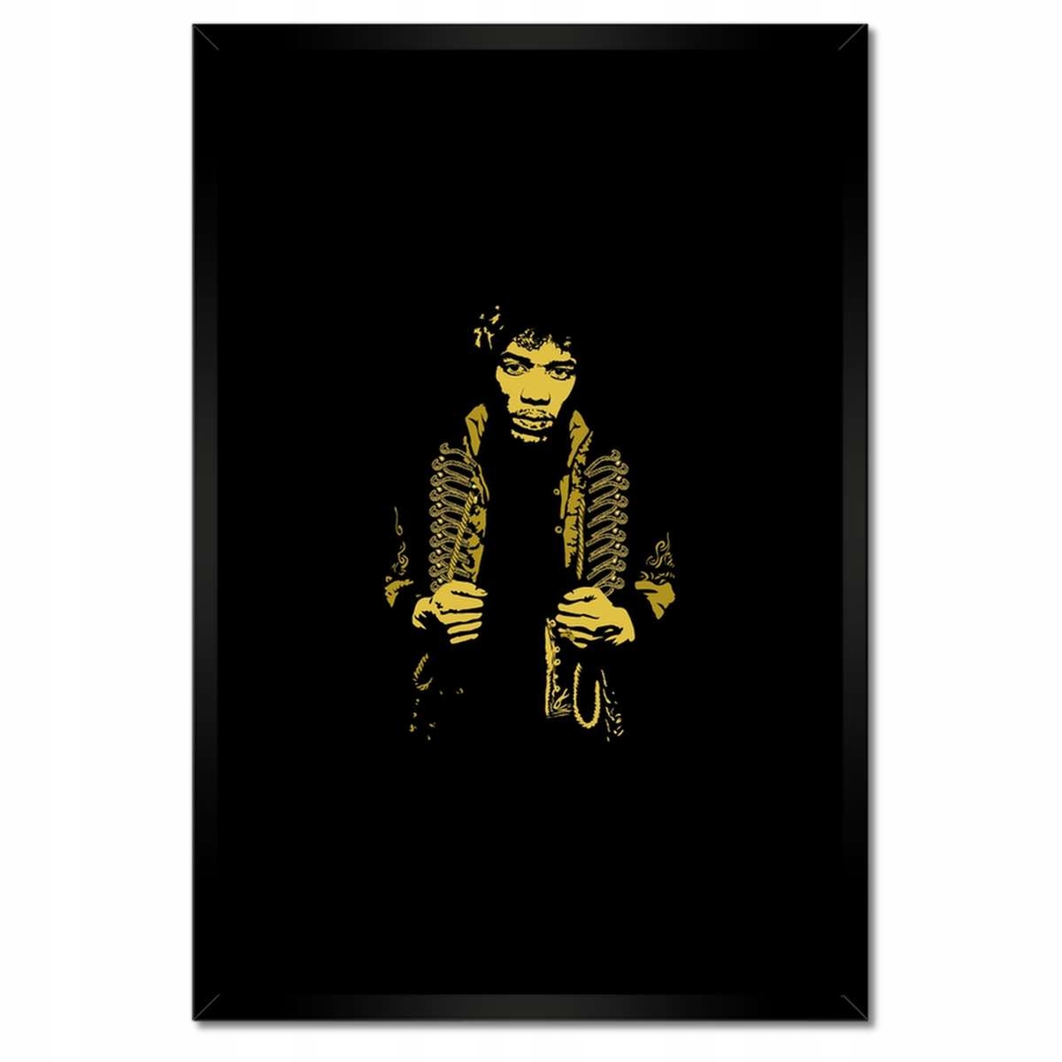 Plakáty v rámu 40x60 Jimi Hendrix Hudebník