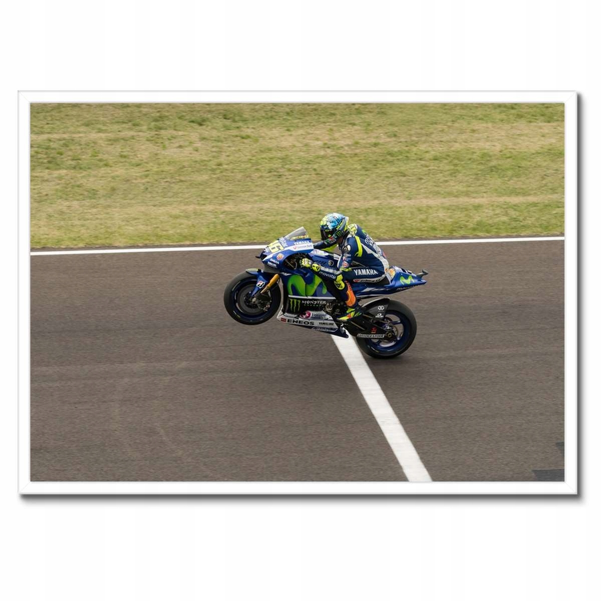 Plakáty v rámu 70x50 Valentino Rossi Motocykl