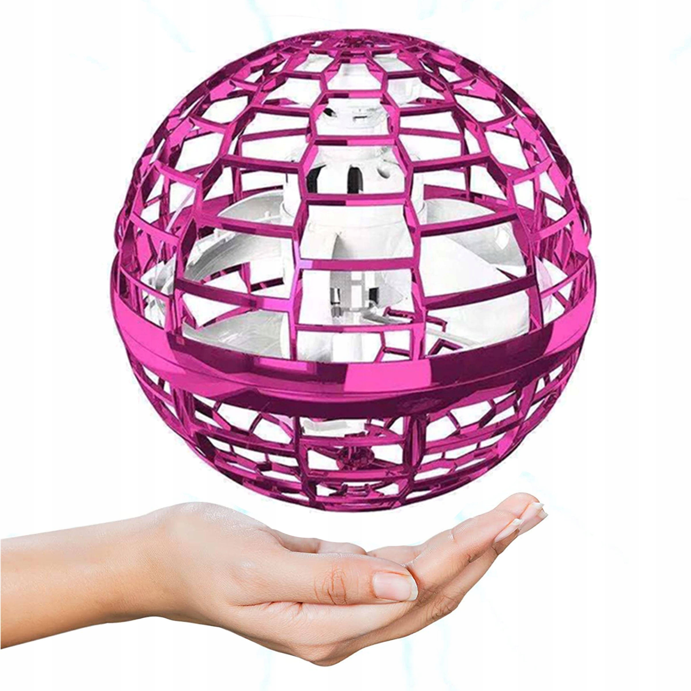 

Dron Ufo Latający Sterowany Ręką Mini Led Świeci