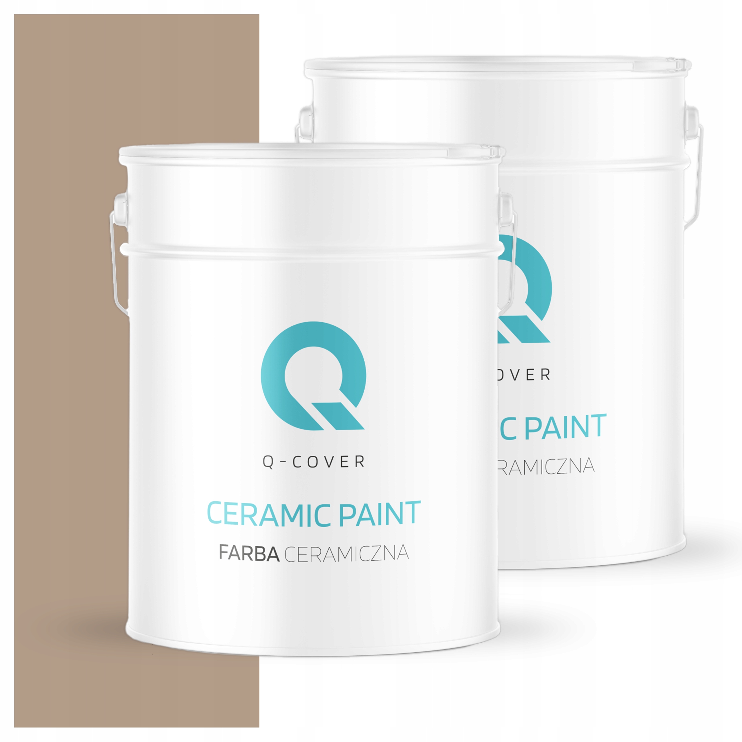 Keramická umývateľná farba na interiér 10 l, hlboká matná farba, orechová H4934