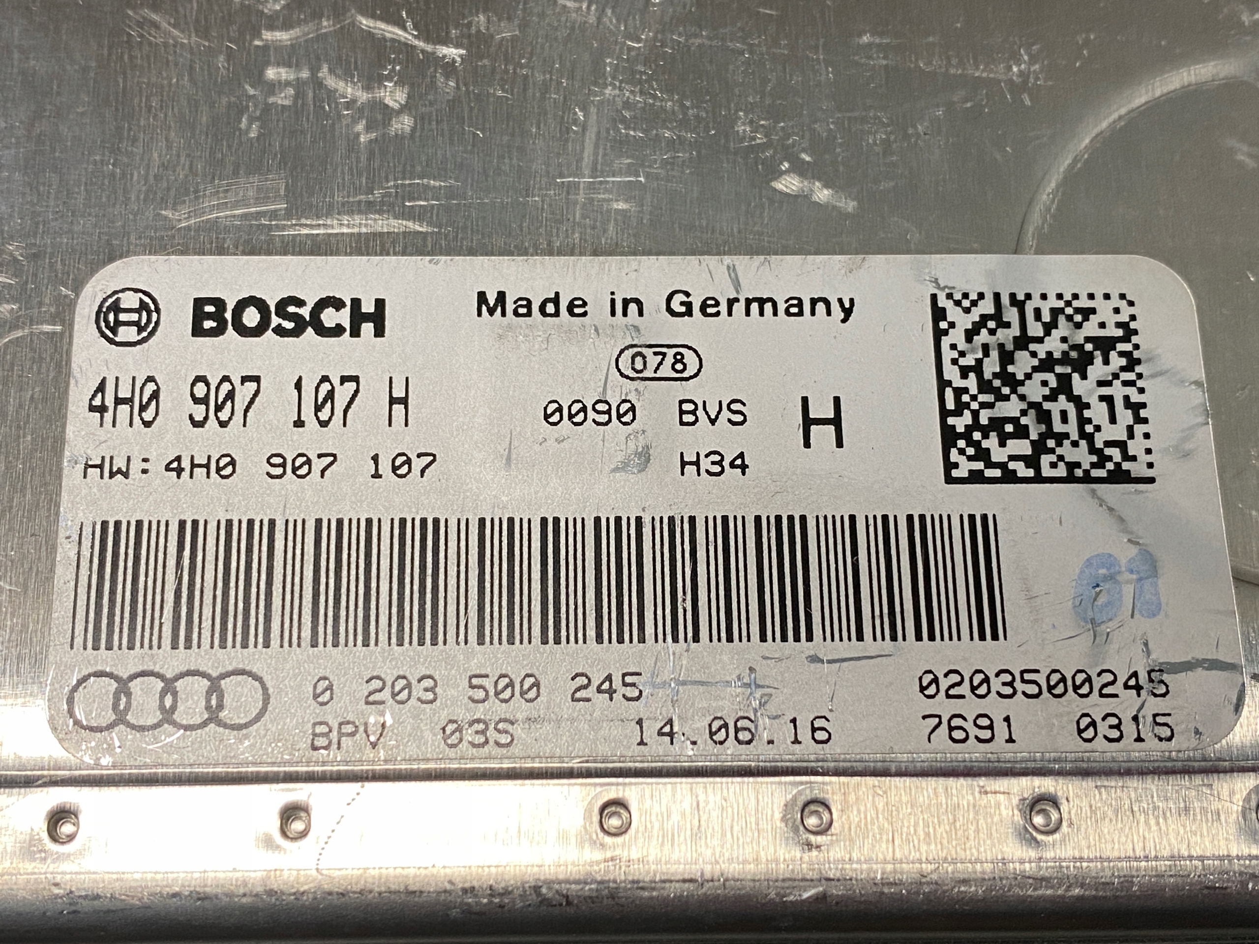 AUDI A6 A7 A8 control unit OBRAZU KAMERY 4H0907107H