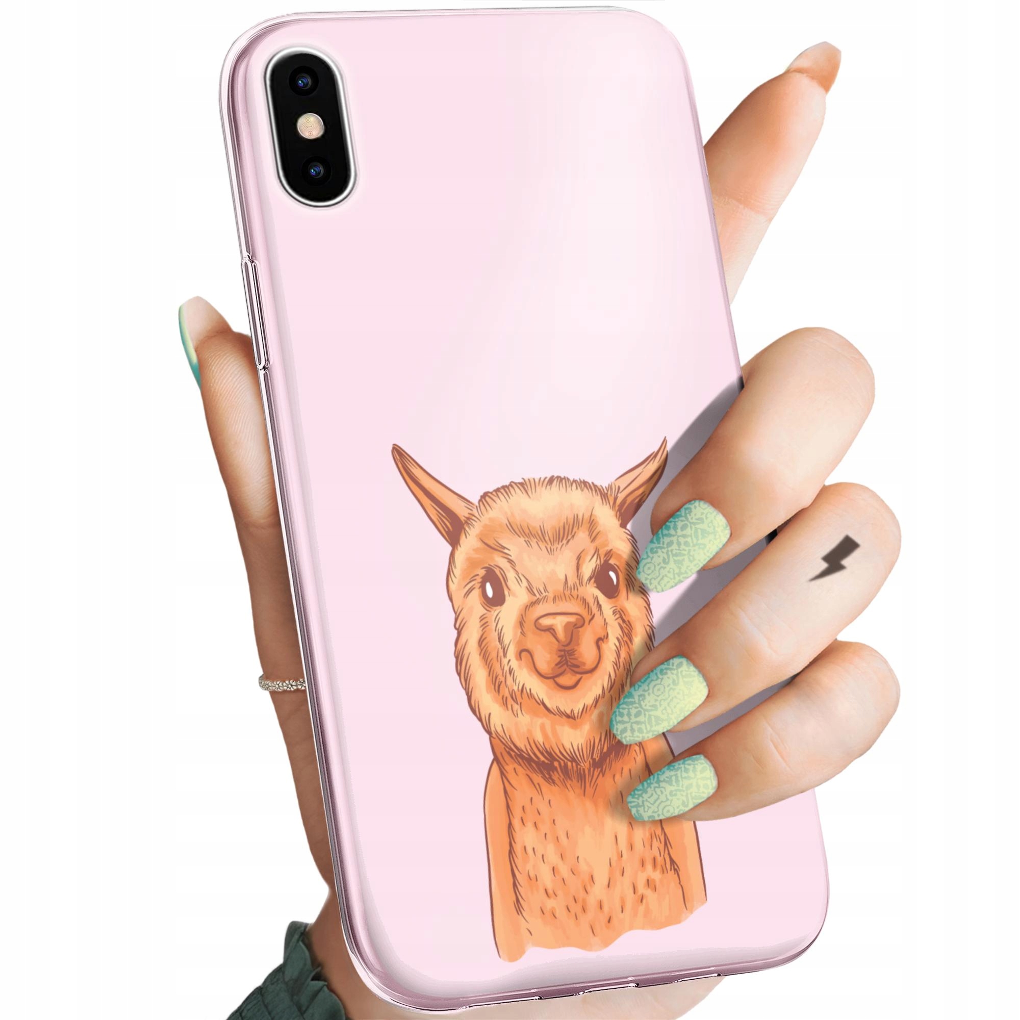 Etui Do Iphone Xs Max Lama Alpaka Andy Obudowa Pokrowiec Case