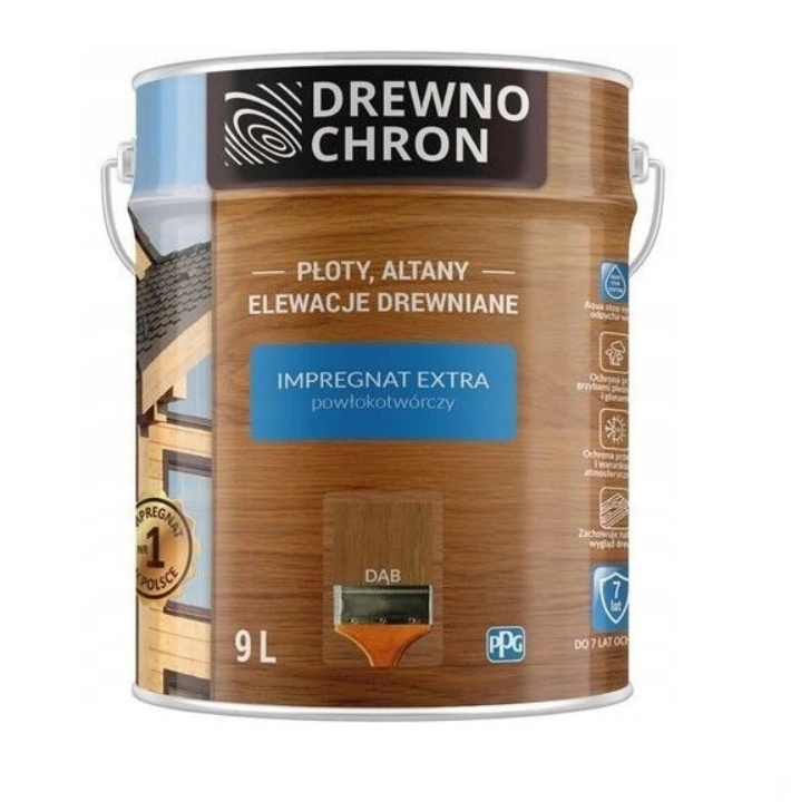 

Drewnochron Impregnat Extra Dąb 4,5L
