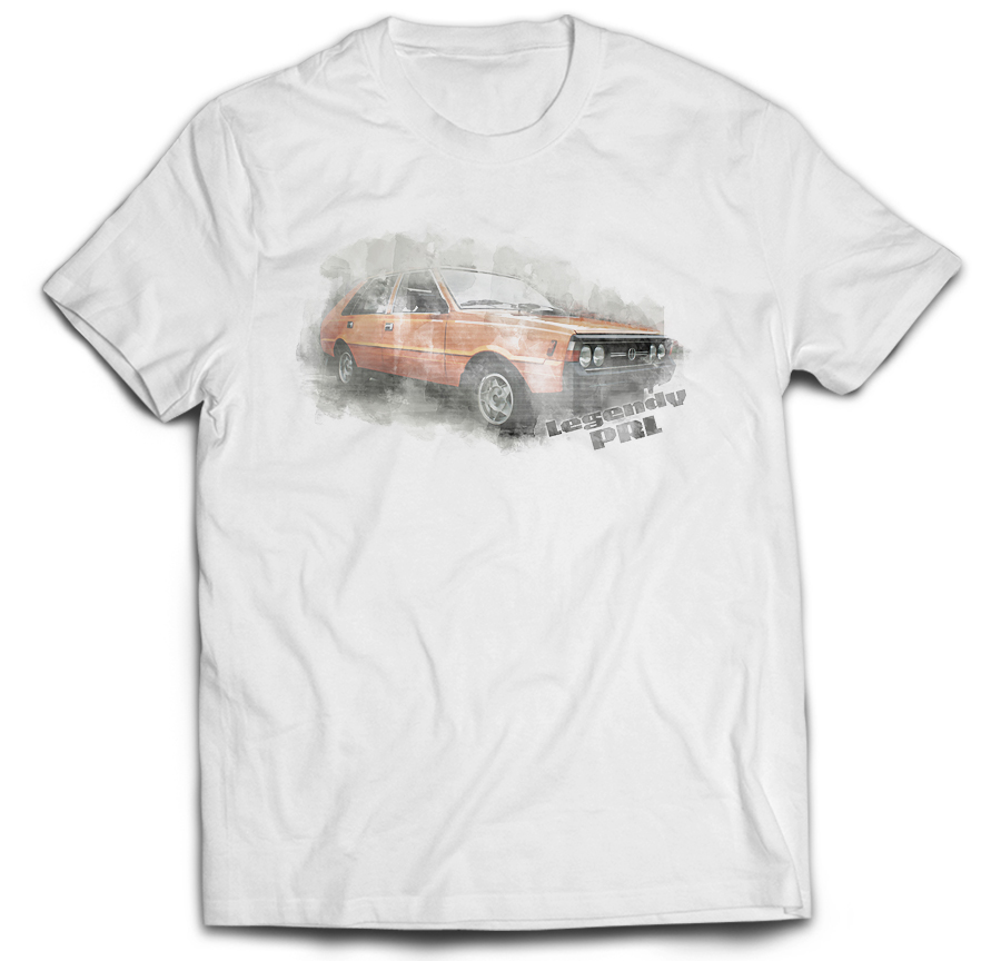 

Tshirt Polonez Klasyki Retro Auto Ikony Prl M