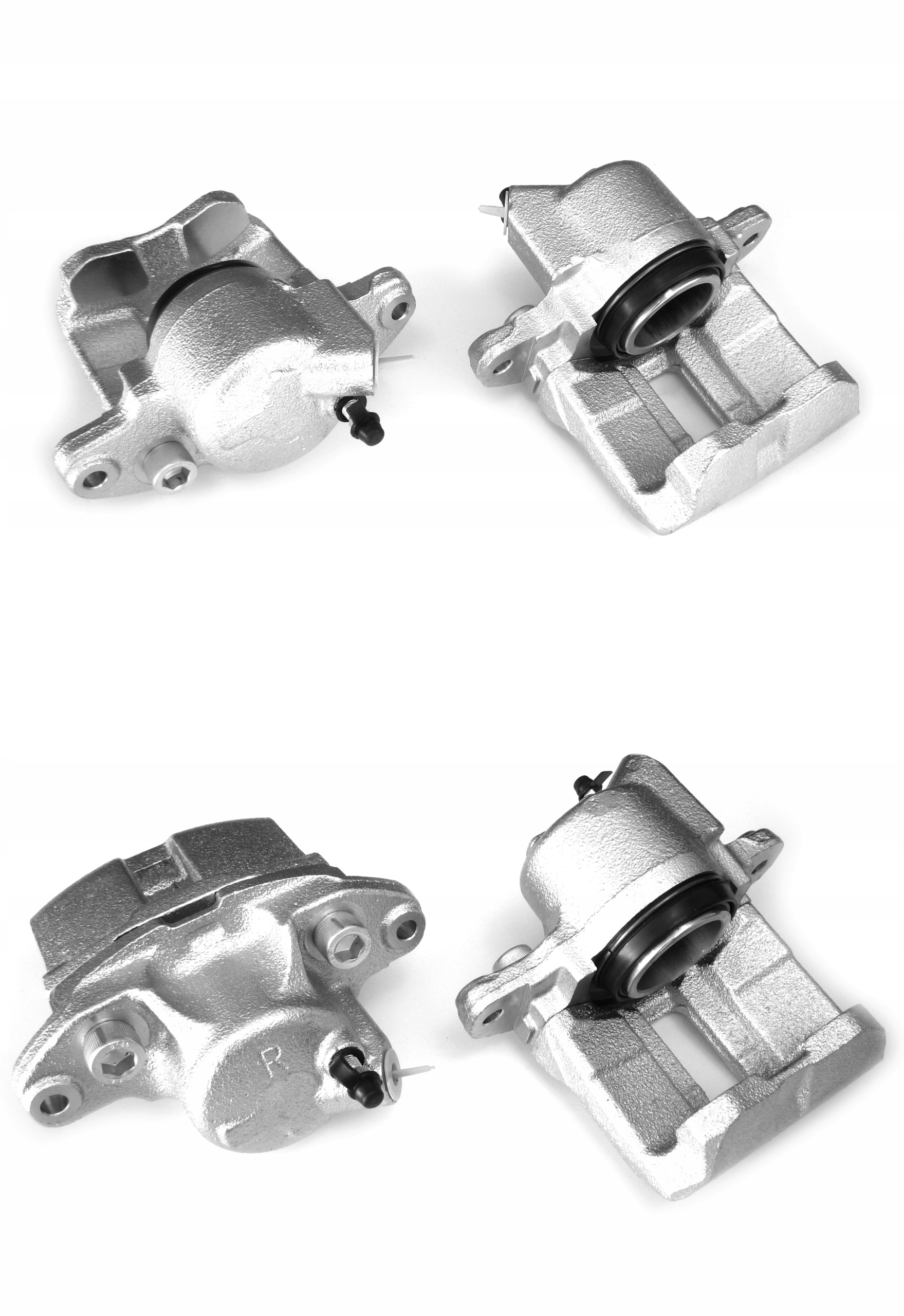 GT80-393+GT80-394 - ЗАЖИМЫ ПЕРЕДНИЙ ПРАВЫЙ + ЛЕВЫЙ ДЛЯ RENAULT THALIA 1 2