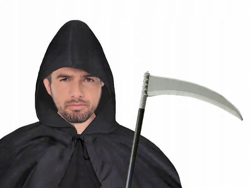 

Strój Śmierć Kostucha Halloween Zestaw 2el