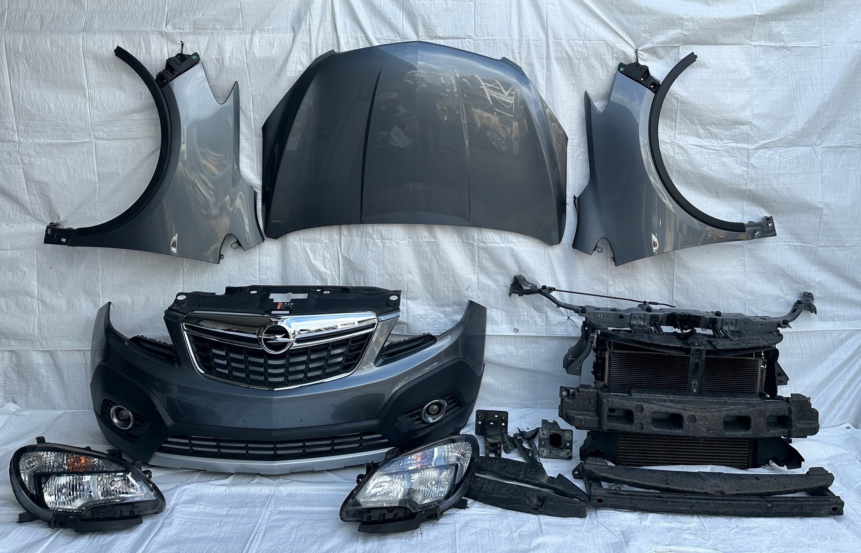 Opel MOKKA A MASKA PRZÓD ZDERZAK BŁOTNIKI GYM