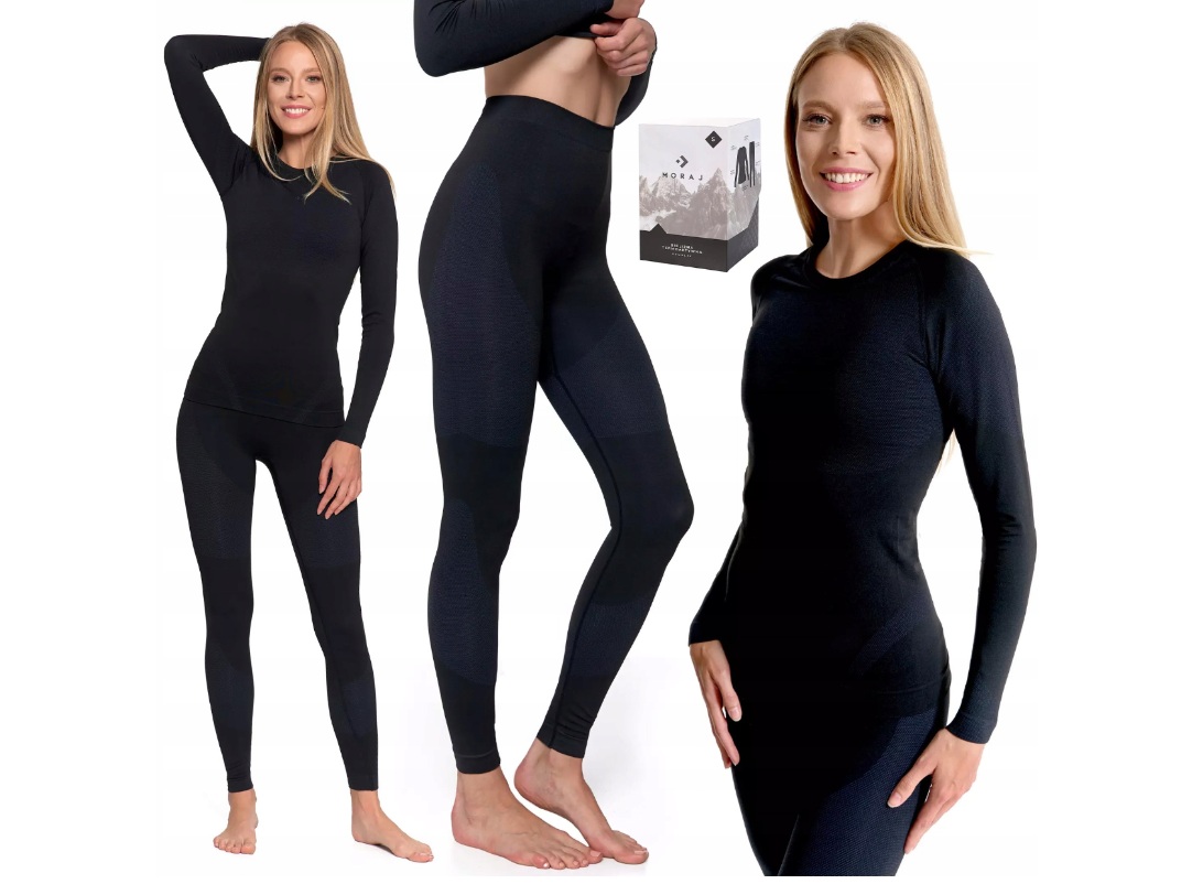 Moraj Dámské termoaktivní spodní prádlo, mikina legíny, termoaktivní komplet XL