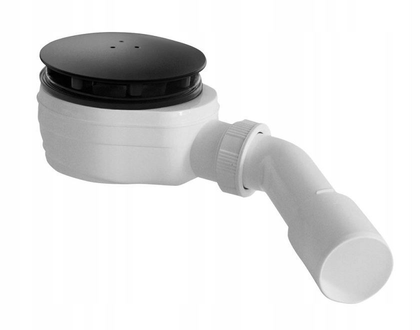 Syfon R580 Black do brodzika z odpływem 90 RADAWAY