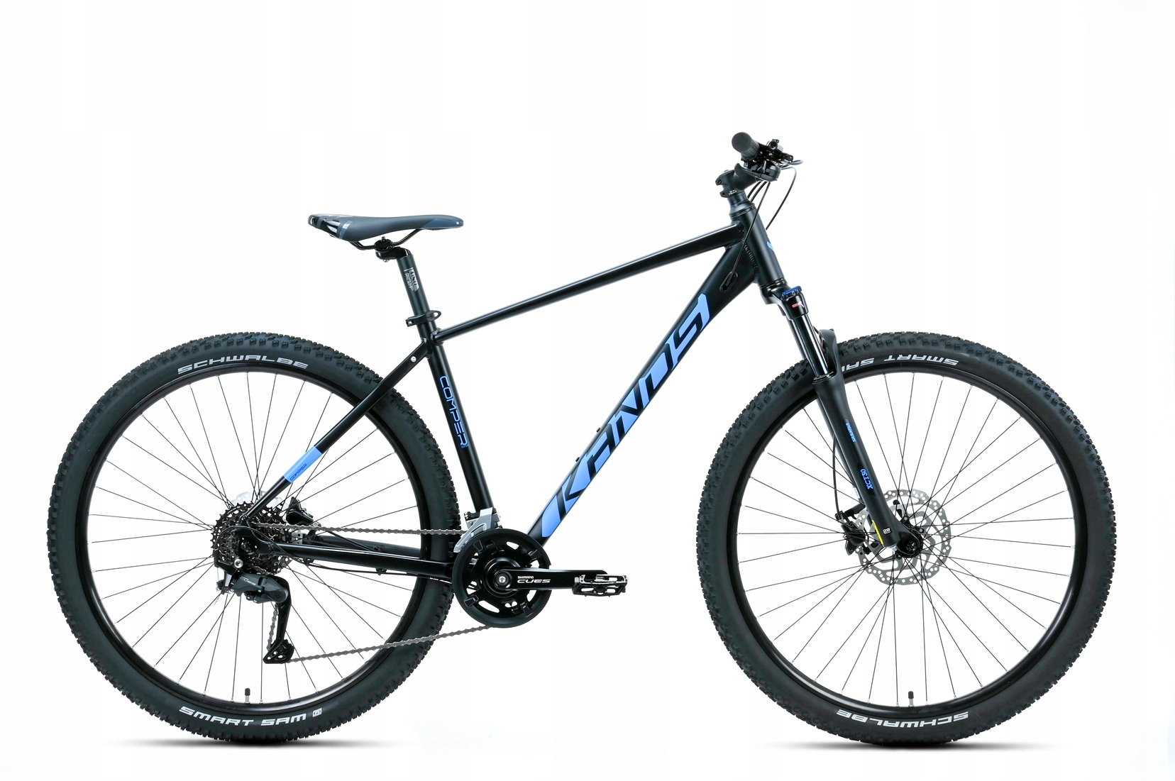 Rower Mtb 29 Kands Comper czarno-niebieski mat R17 wzrost 164-174 cm 2026'