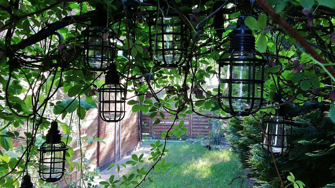 GIRLANDA solarna 10 ŻARÓWEK led balkon taras ogród Informacje dodatkowe czujnik zmierzchu lampa solarna