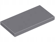 

Lego 87079 C szara (dbg) 2x4 tile płaska Nowy 1szt