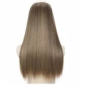 Flip-in Vlasy Připínací Na Vlasci Bez Sponek 55 CM 110 G hnědá-blond 10/86