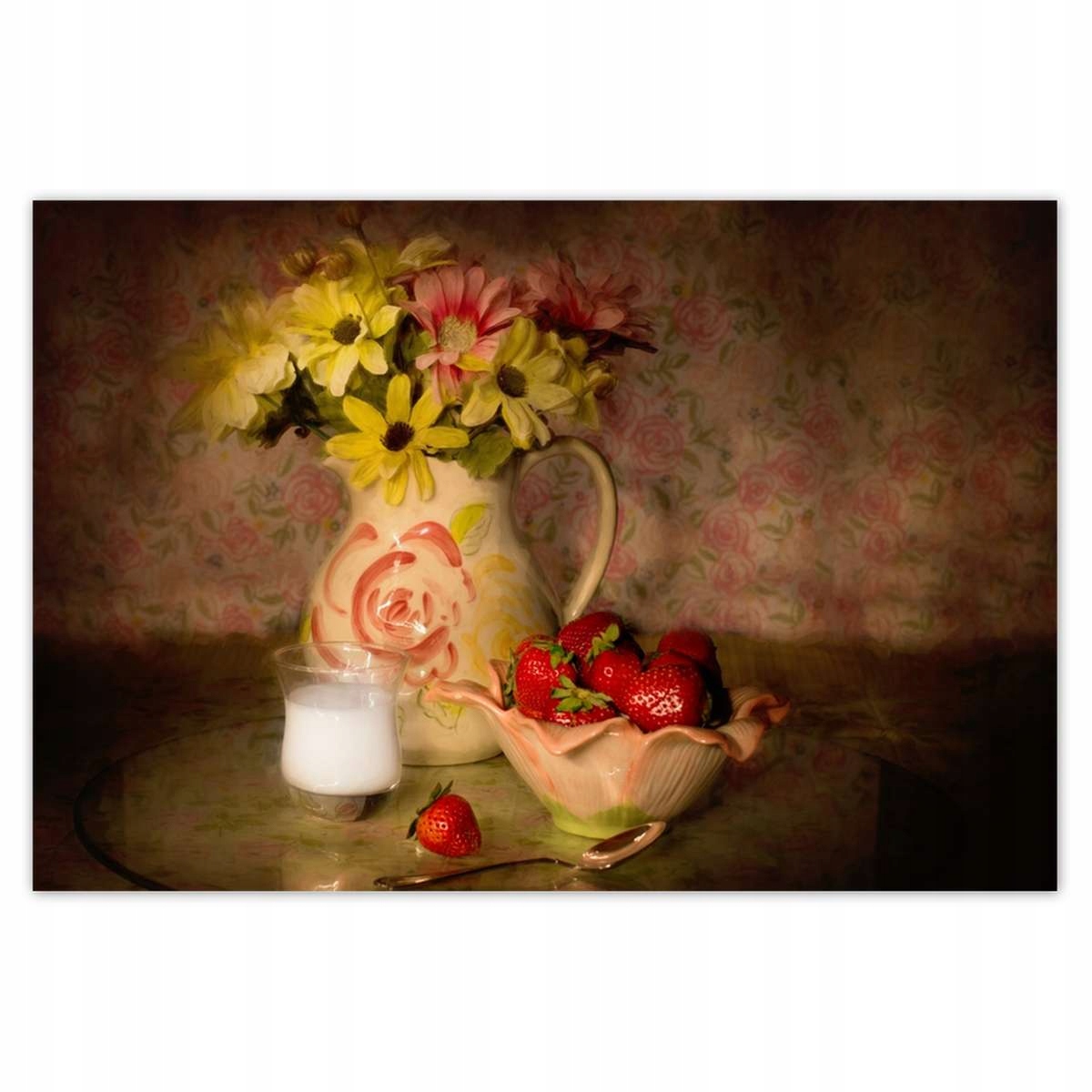 Plakáty 200x135 Jahodová kompozice