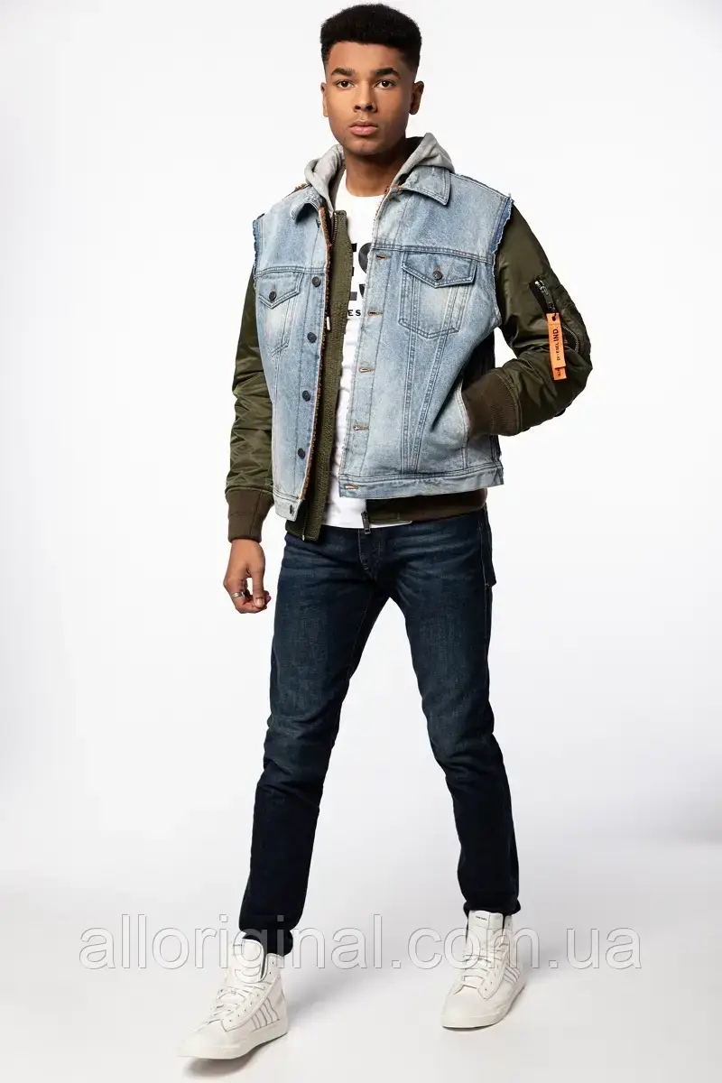 Pánská Dvouvrstvá Diesel Bunda W-stormy Giacca DW-390IAZL-51F-M