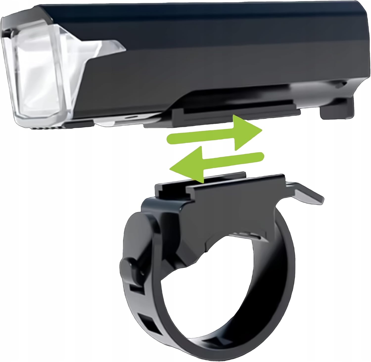 LAMPKA ROWEROWA LED USB-C 200M 5 TRYBÓW IPX4