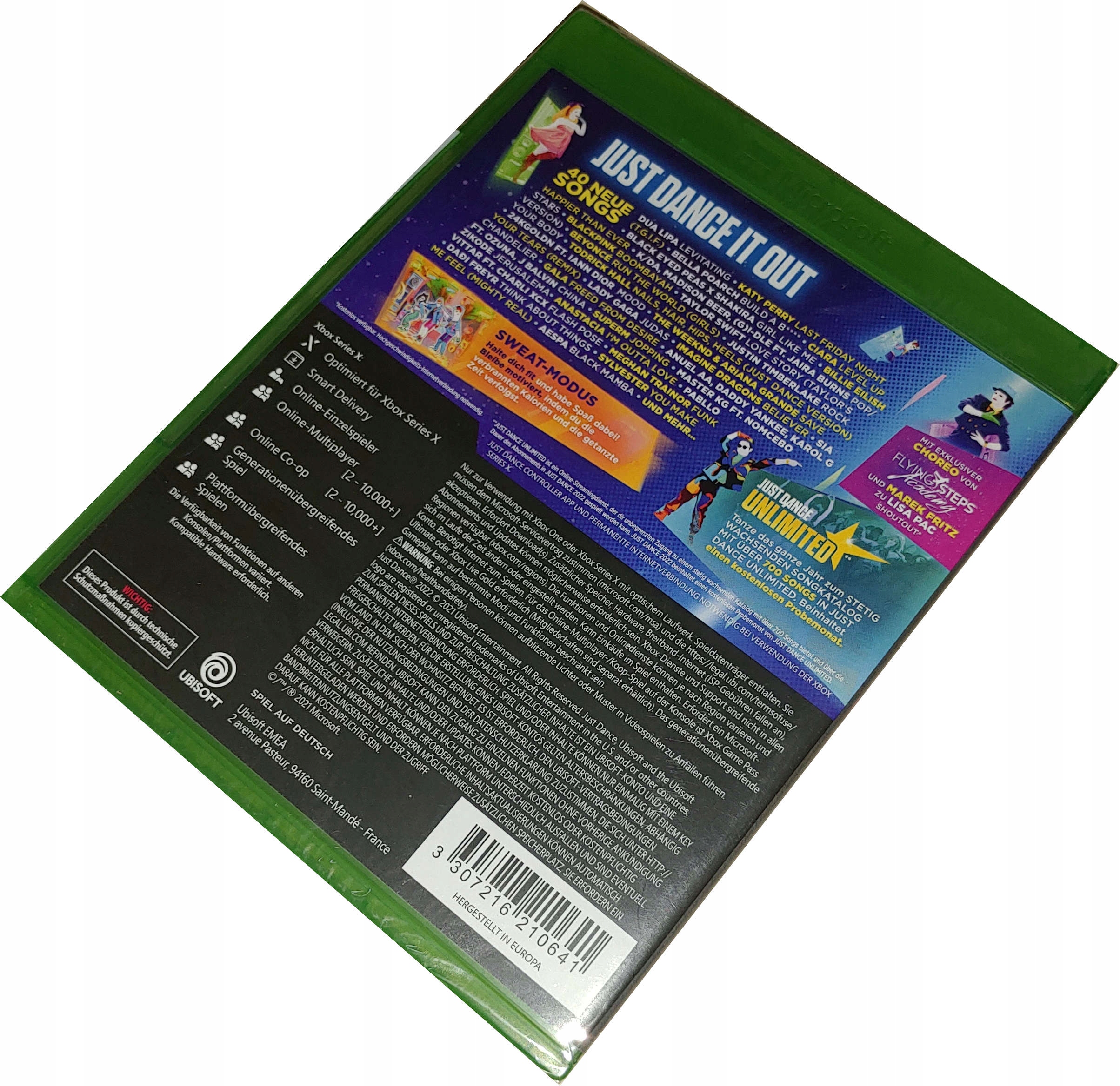 JUST DANCE 2022 / NOWA / ANG / XBOX ONE / SERIES X Stan opakowania oryginalne