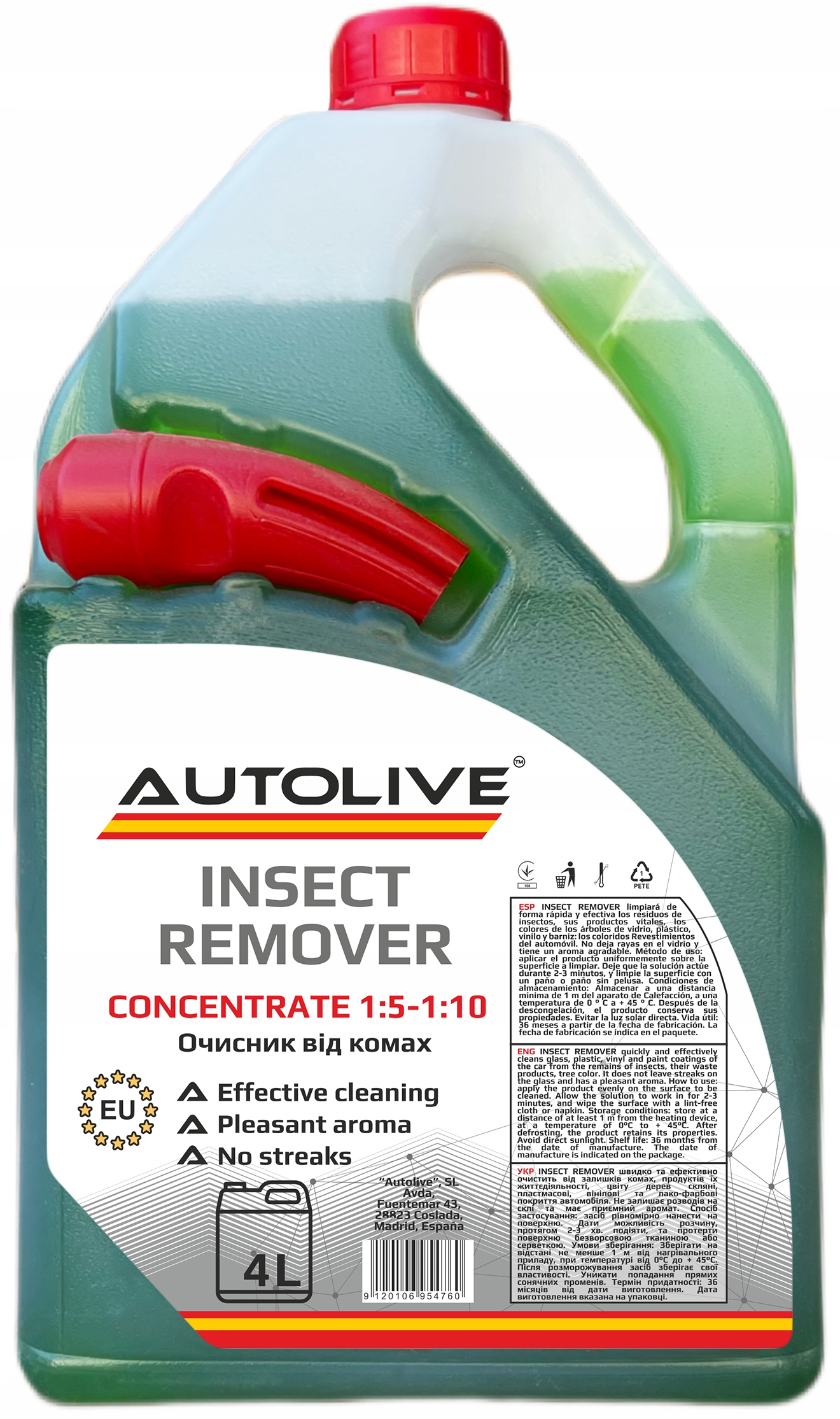 

Środek do usuwania owadów Insect Remover Conc 4L