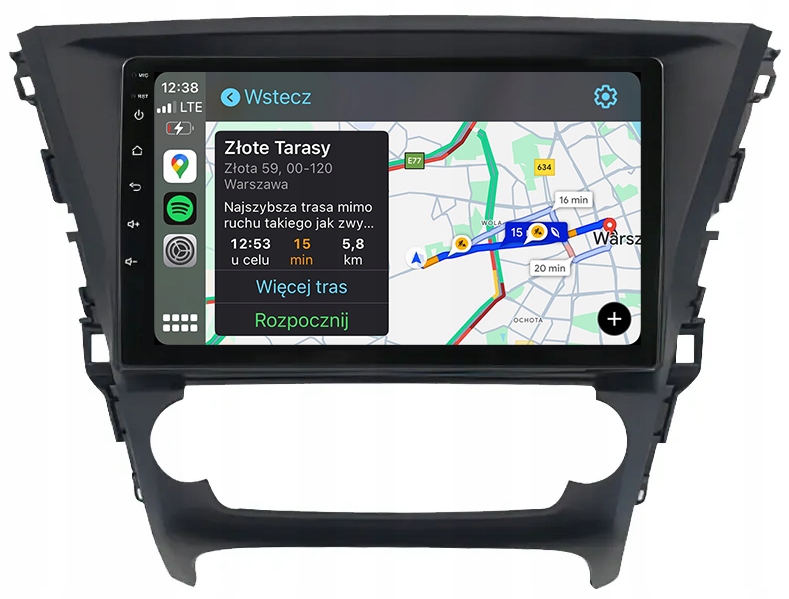 Toyota Avensis T27 Fl 2015-2018 Radio Nawigacja Android Carplay 8/128 Dsp