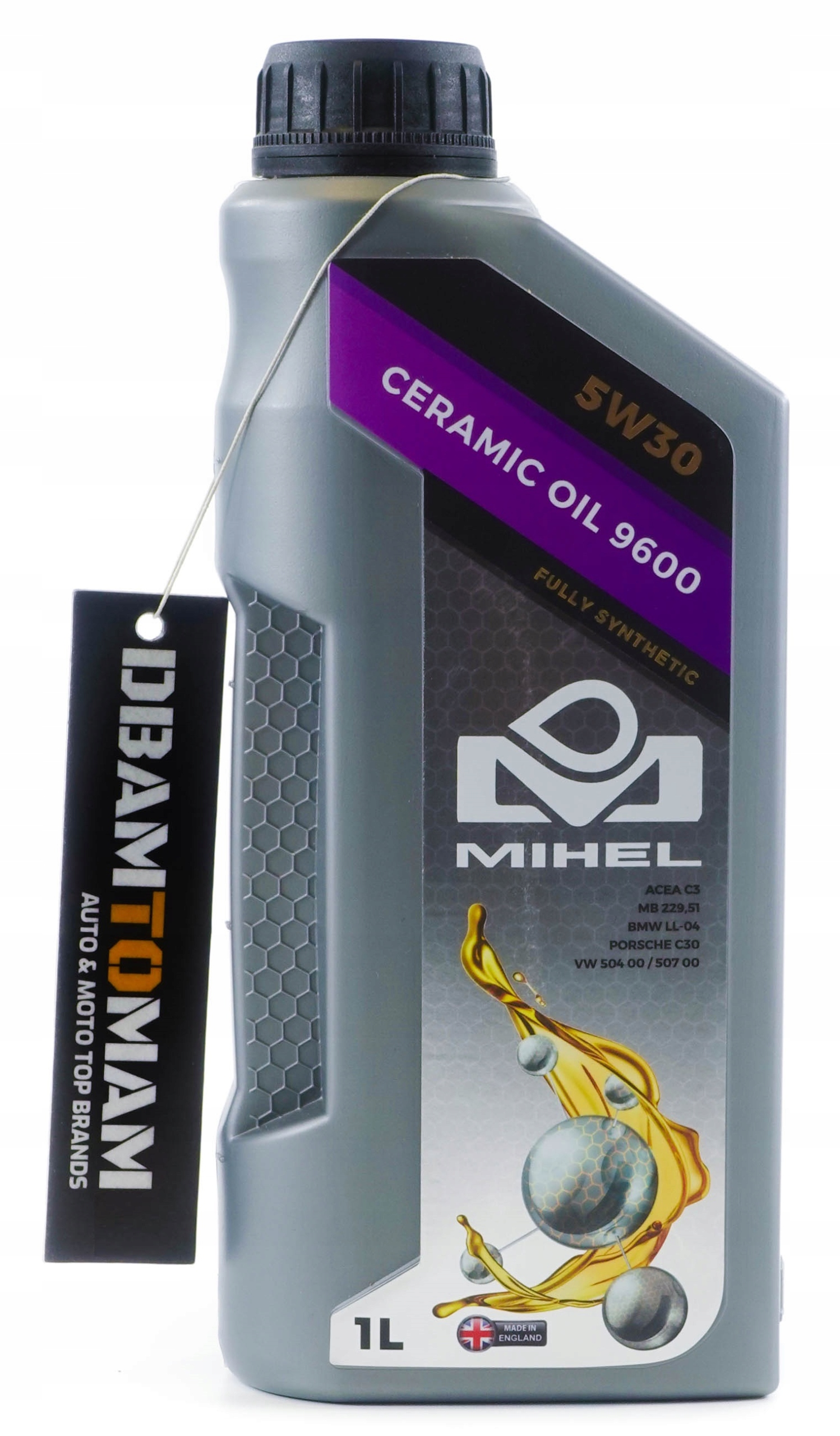 

Olej ceramiczny Mihel 9600 1l 5W-30 plus gratis