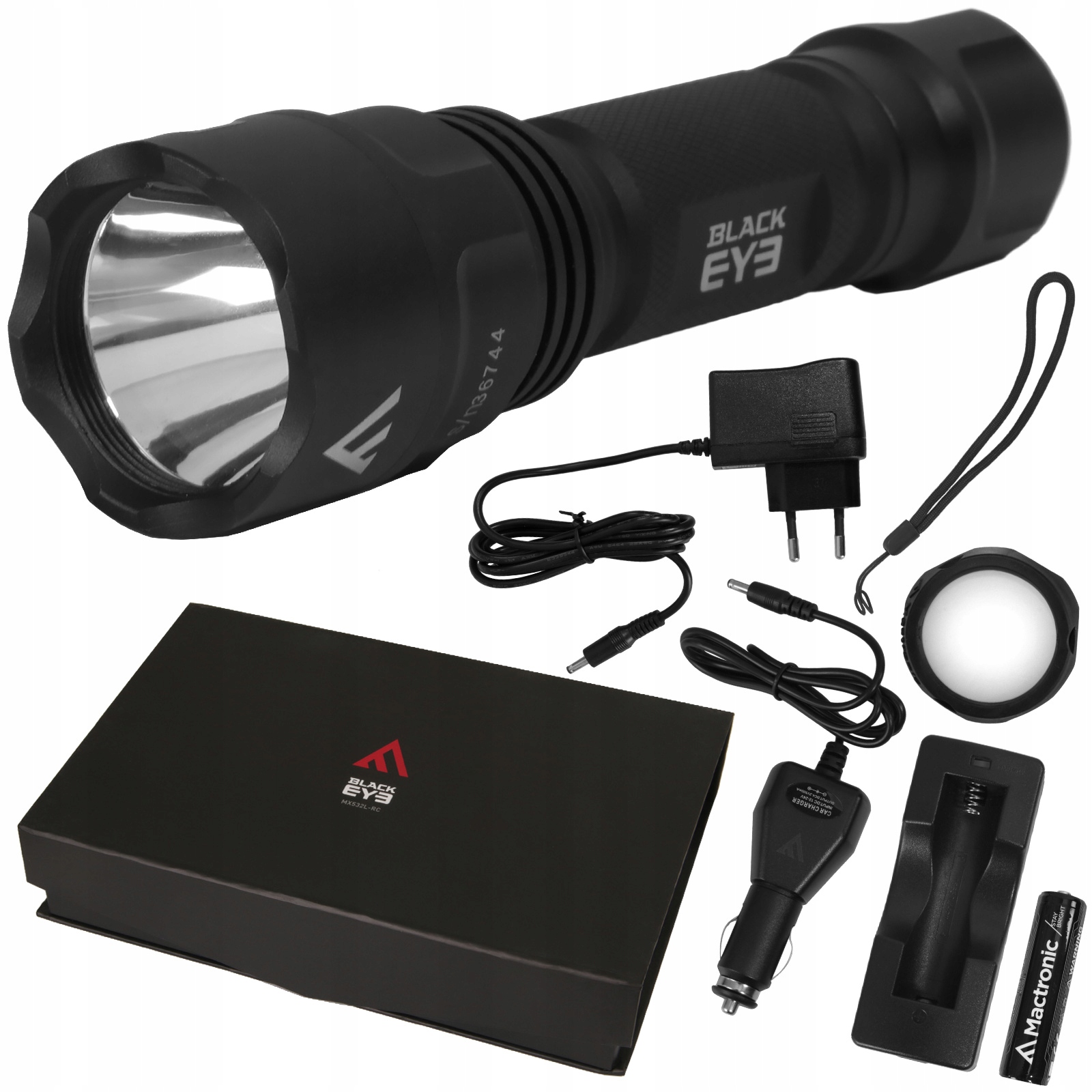 MACTRONIC тактический фонарь MX532L 420LM комплект