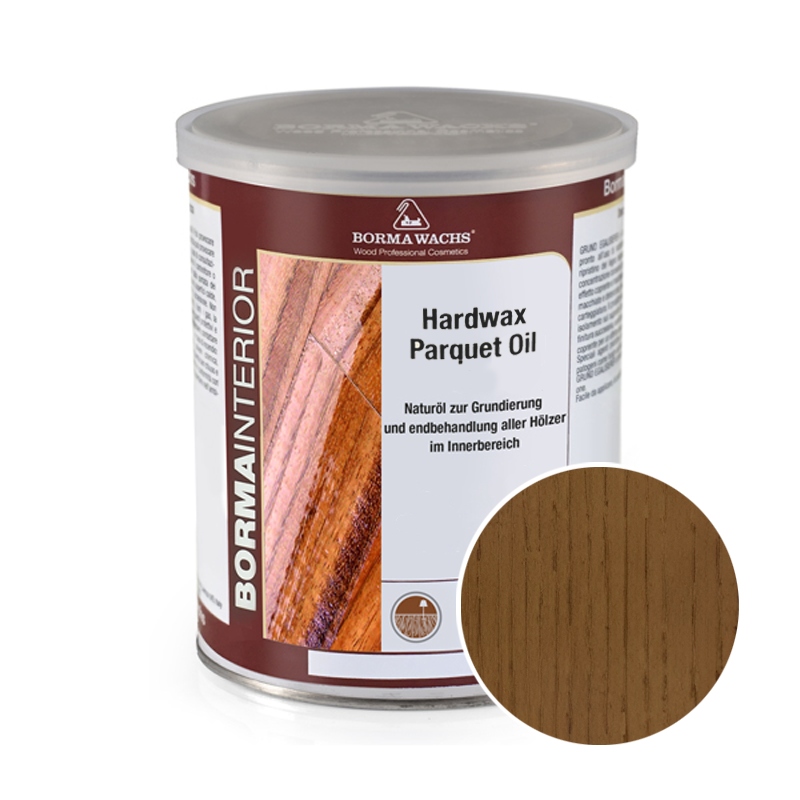 Tvrdý Vosk Olejový Borma Wachs Barva Tmavý Teak 1640 1L