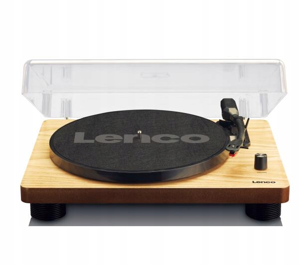 Lenco LS-50 Gramofon s vestavěnými reproduktory, dřevěný, poloautomatický