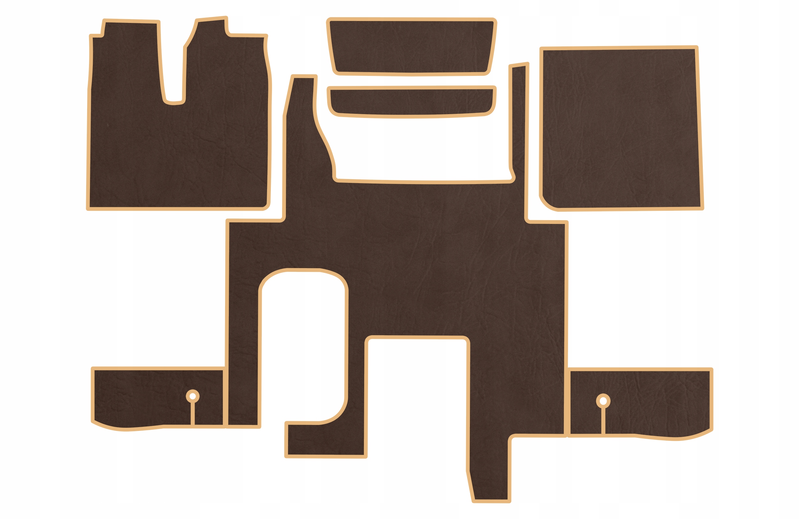 Килимки PRESTIGE LINE Man TGX з 2007 року 2 ящики