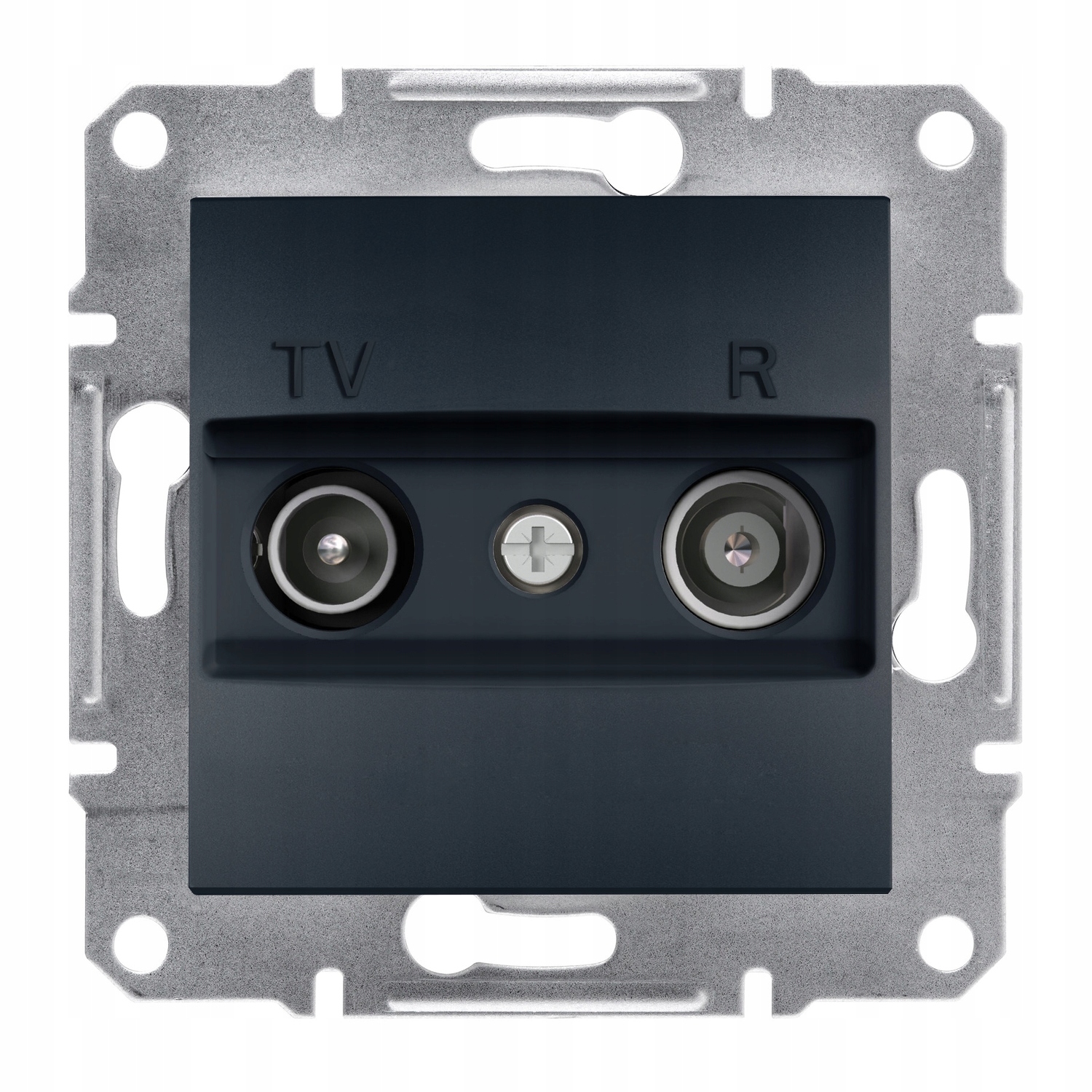 

Schneider Asfora Gniazdo R-tv Końcowe 1DB Antracyt