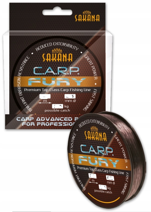Żyłka Sakana C.a.r.p. Fury 600m 0,325mm