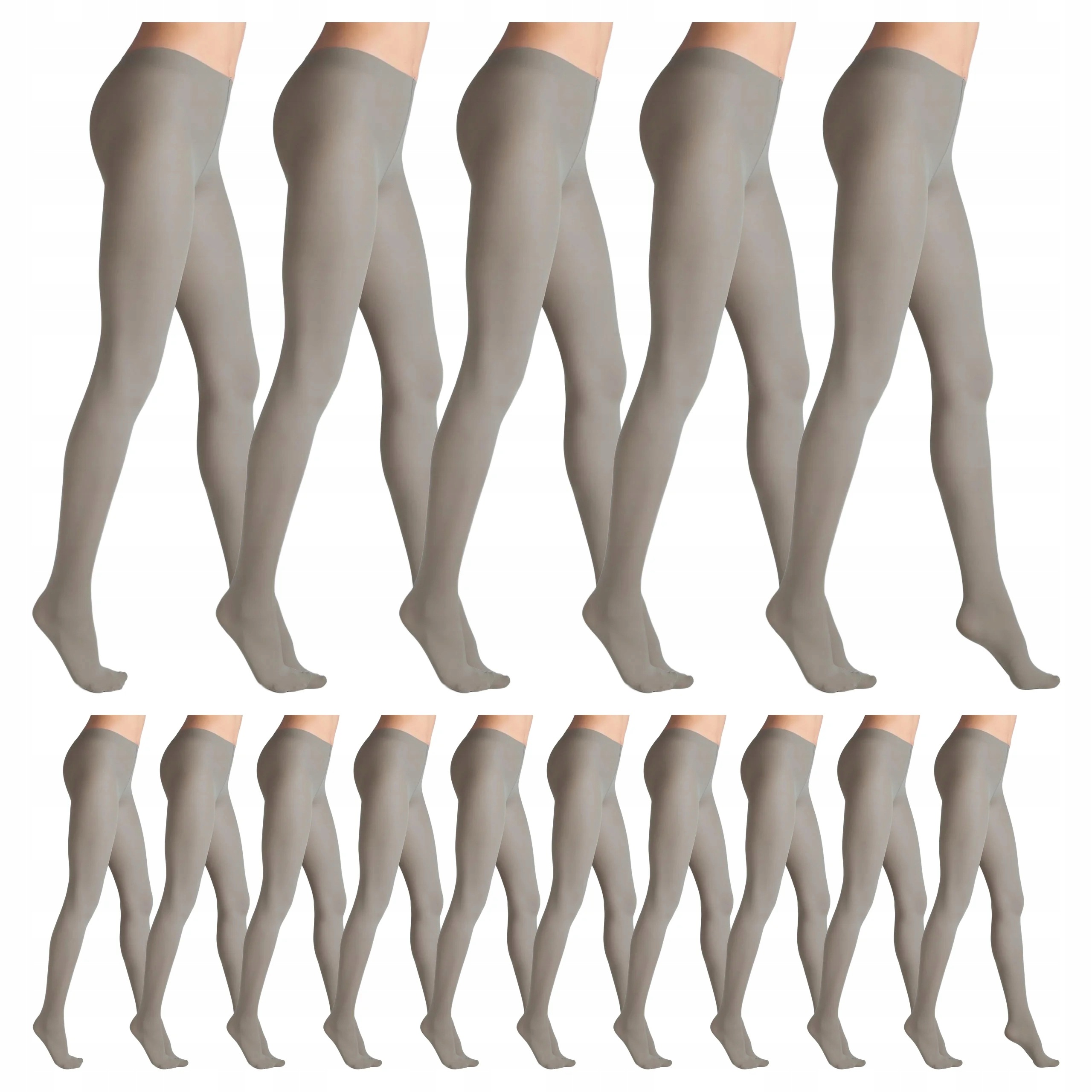 15 x Punčocháče 40 den matné bez kalhotek Tonic Marilyn 4-L Taupe Grey