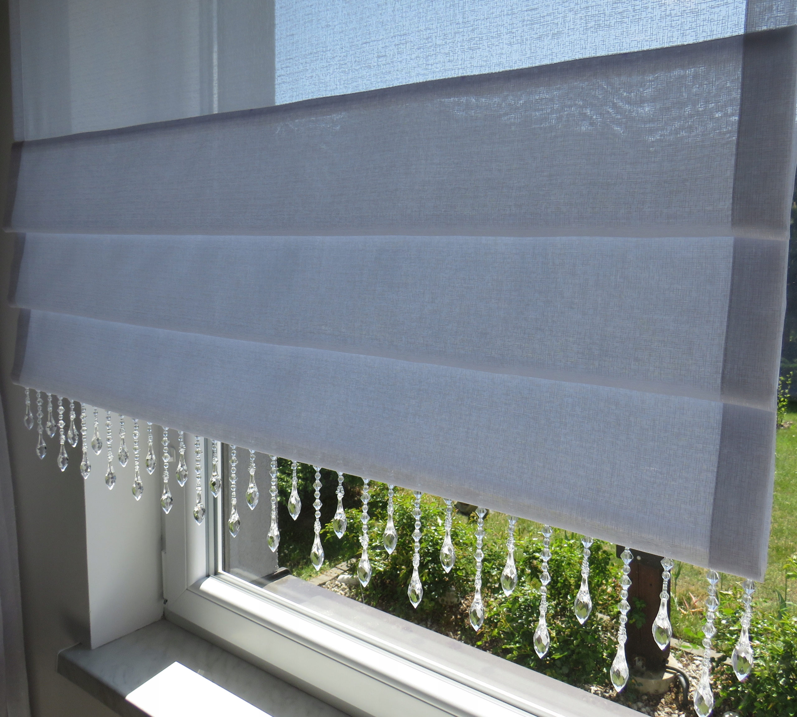 

Firana Panel Roletka Z Koralikami 80 100 cm