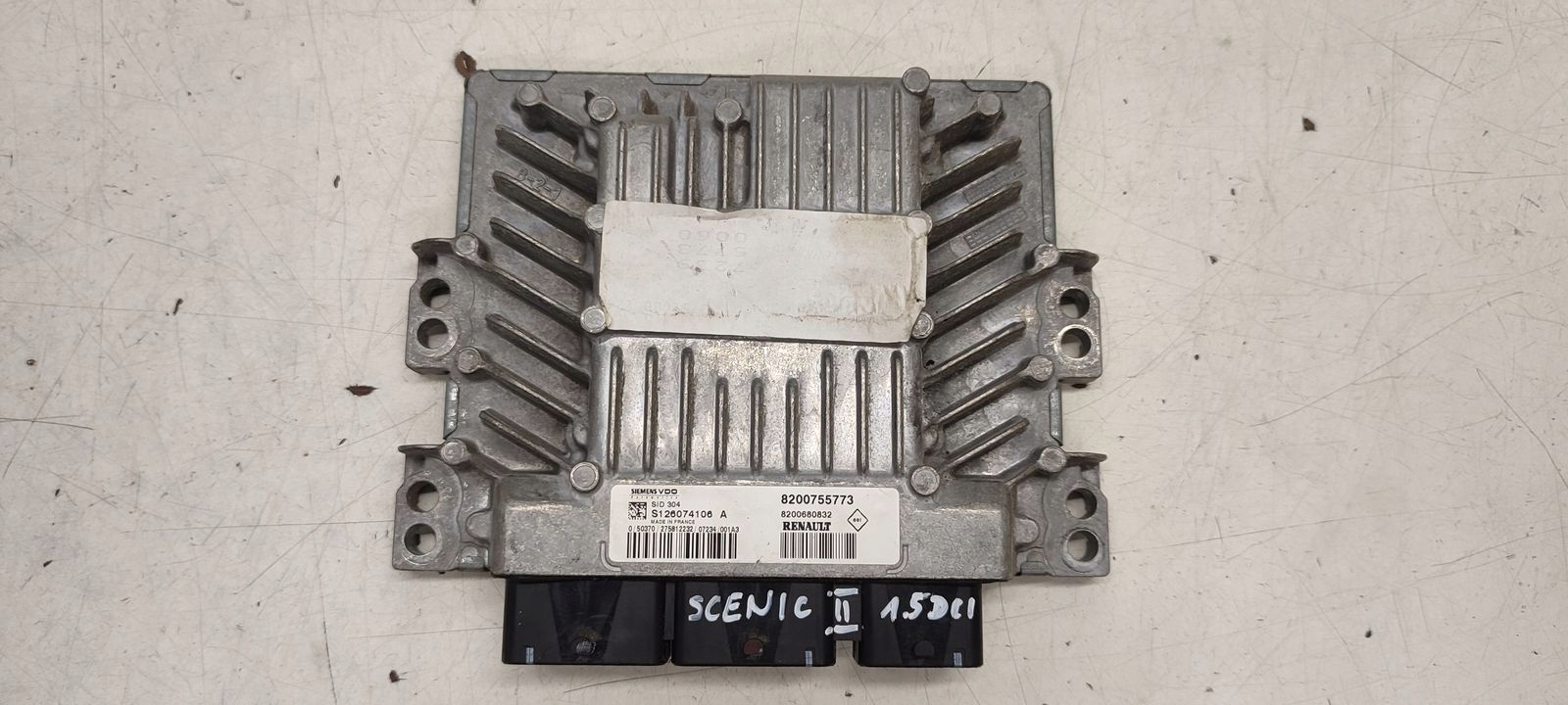 control unit computer of the engine Renault Scenic II LIFT 1,5 DCI