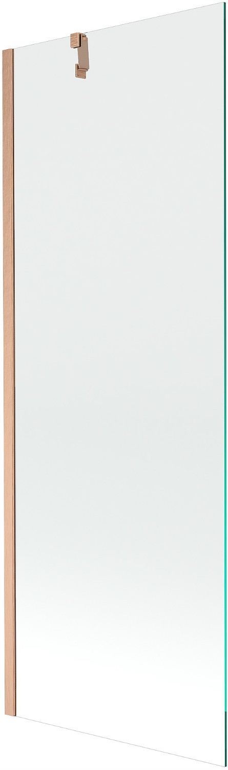 Mexen Next vanová zástěna 1-křídlová 70 x 150 cm, transparentní, kartáčovan