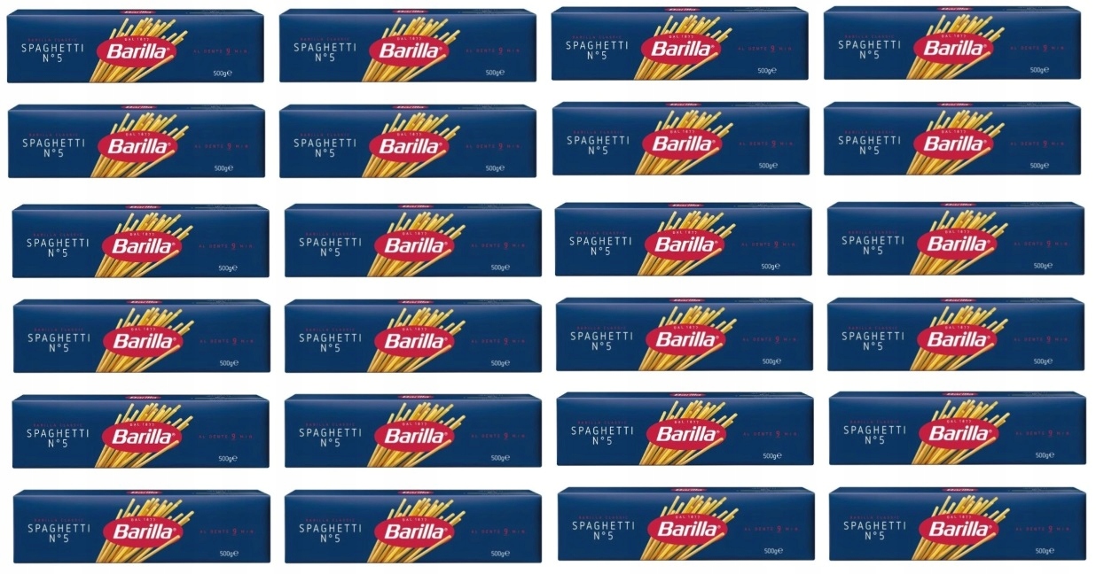 24x 400g Barilla makaron spaghetti nr 5 Karton