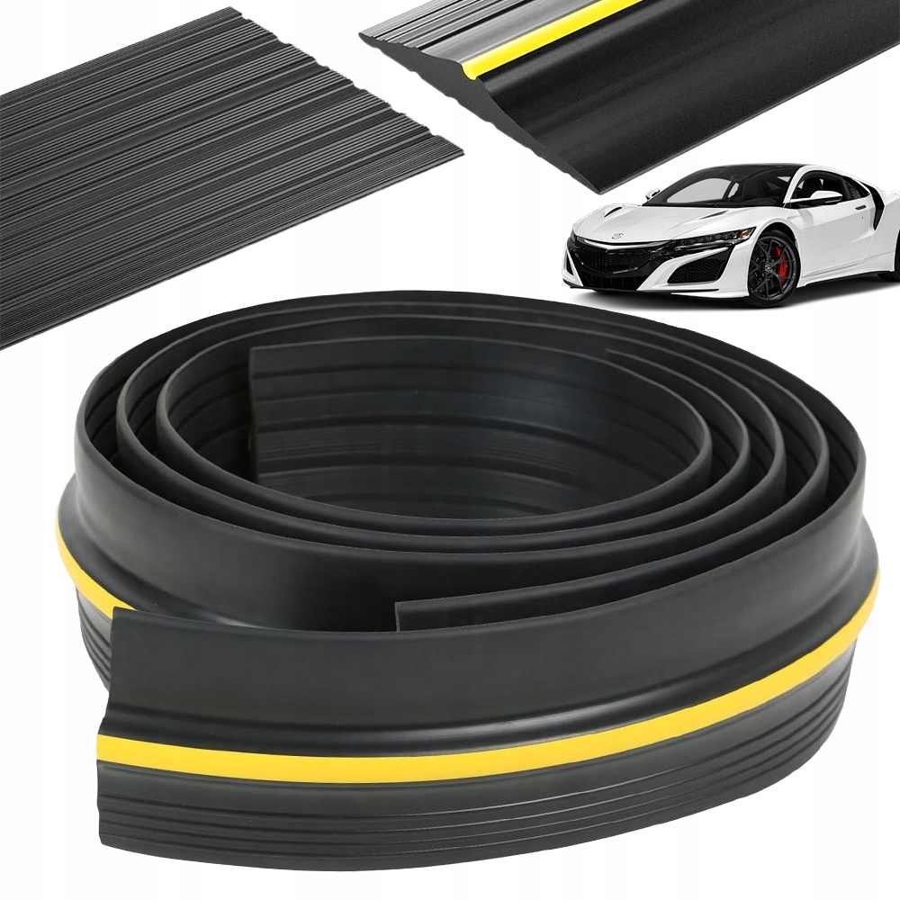 Garážové Těsnění, Práh Pro Bránu 6 M, Odolný Vůči Povětrnostním Vlivům, Černý