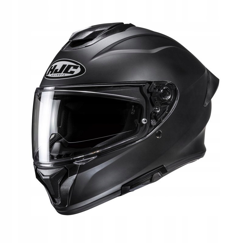Motocyklová Prilba Hjc C71 Solid Semi Flat Čierna XXL