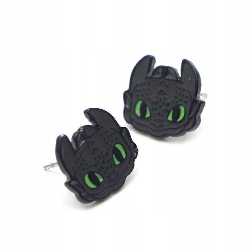 KOLCZYKI JAK WYTRESOWAĆ SMOKA BAJKA COSPLAY ANIME