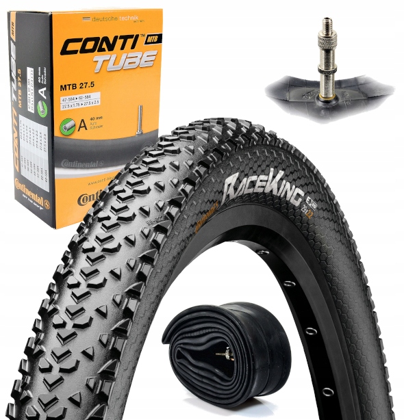 Pneumatika duše Continental Race King 27.5" x 2.0" 50-584 ventilek auto