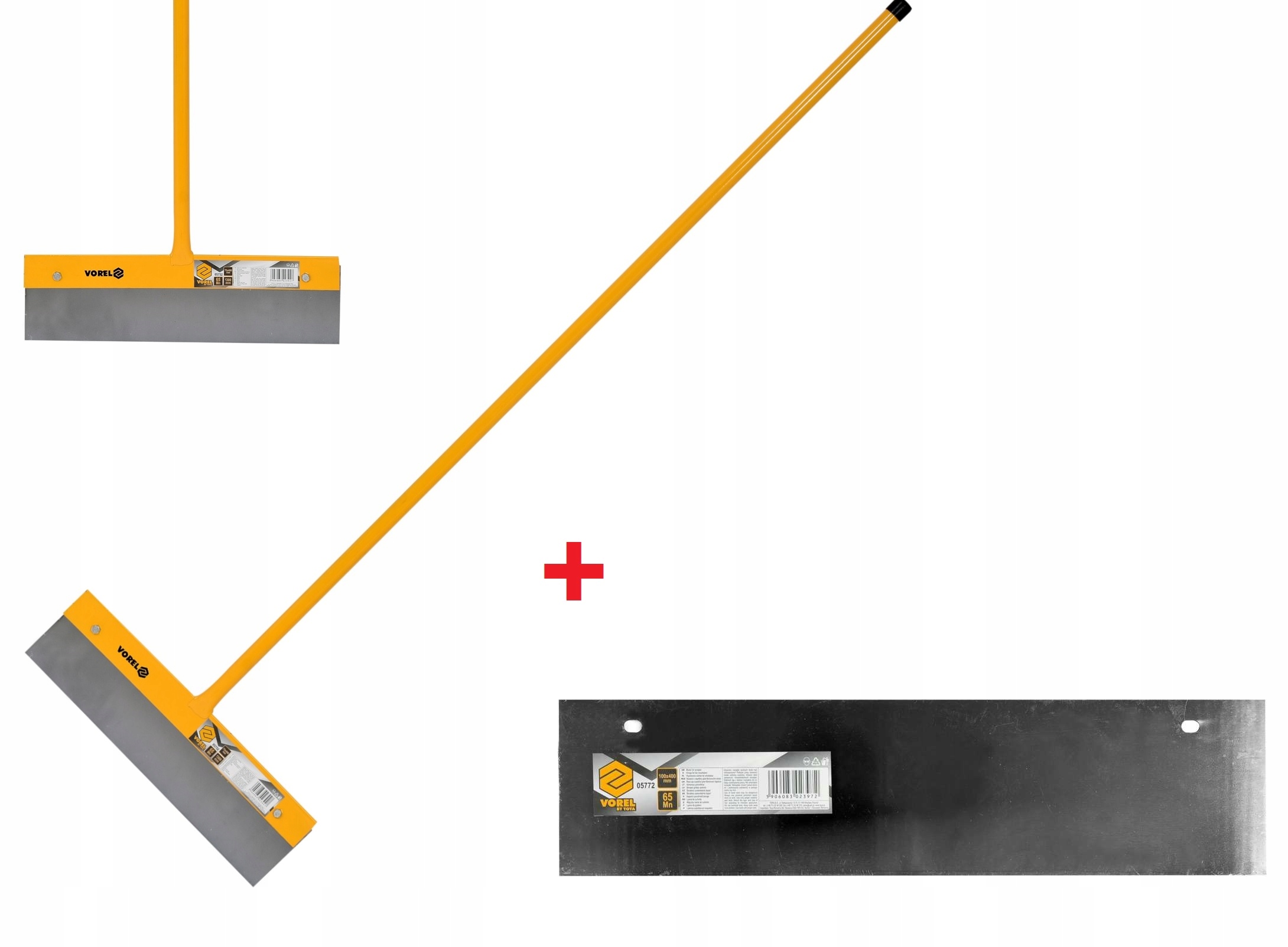 SKROBAK DO BETONU + ZAPASOWE OSTRZE VOREL 05752