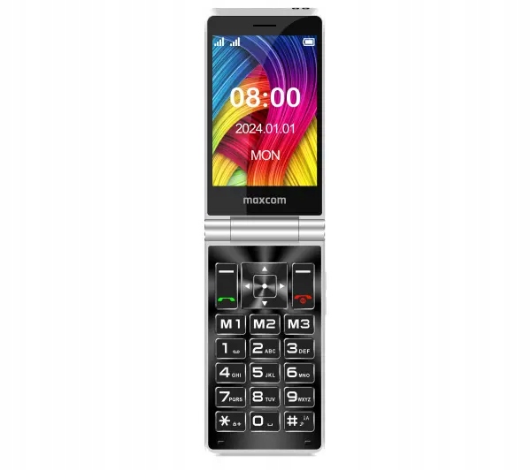 Telefon komórkowy z klapką Maxcom Comfort MM835 3,5" Lte Sos Fioletowy