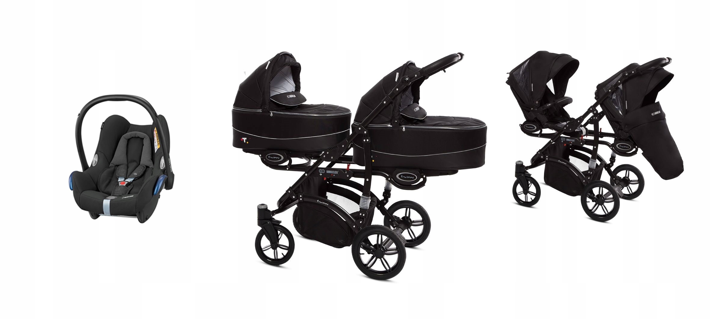 BabyActive Twinni 3w1 w zek bli niak MC CabrioFix 7645638152