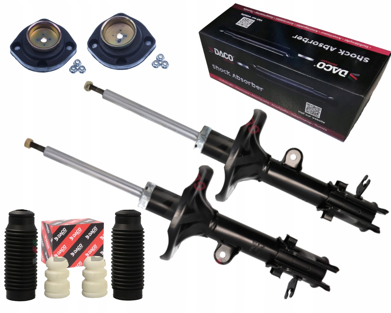 DACO 2x АМОРТИЗАТОРЫ ПОДУШКИ ЗАЩИТЫ ОТБОЙНИК HYUNDAI TUCSON KIA SPORTAGE ЗАД.