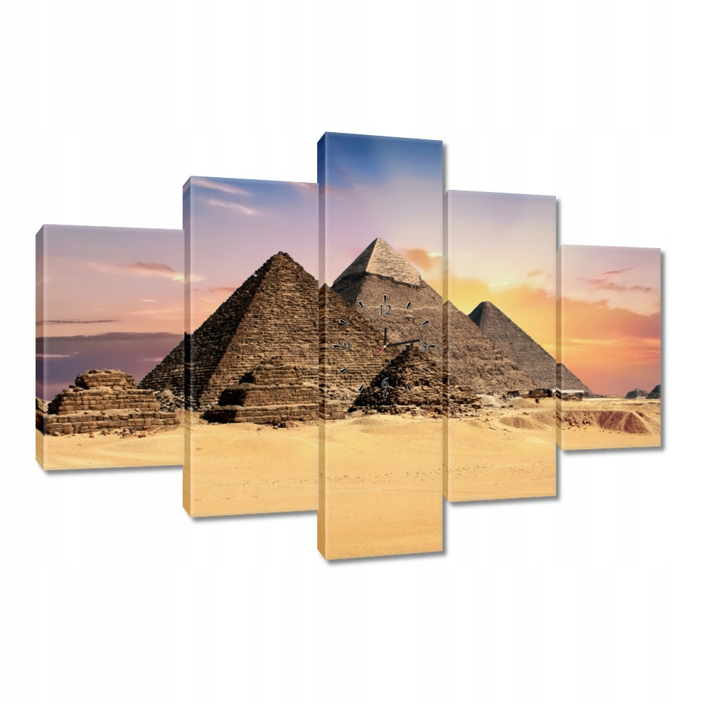 Nástenné hodiny 150x105 Egyptské pyramídy