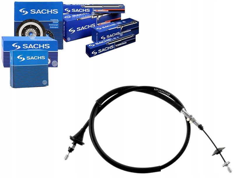 3074 600 - ТРОС СЦЕПЛЕНИЯ RENAULT ESPACE 2,0-2,2 91-96 SACHS