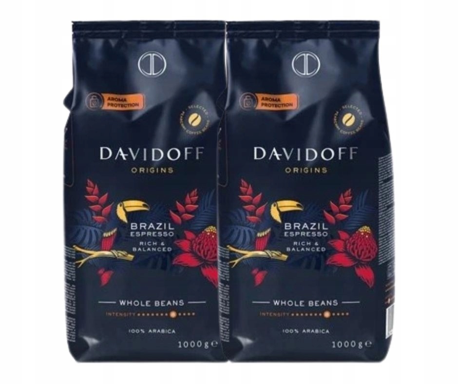 Kawa ziarnista Davidoff Origins Brazil Arabica 1kg 2szt